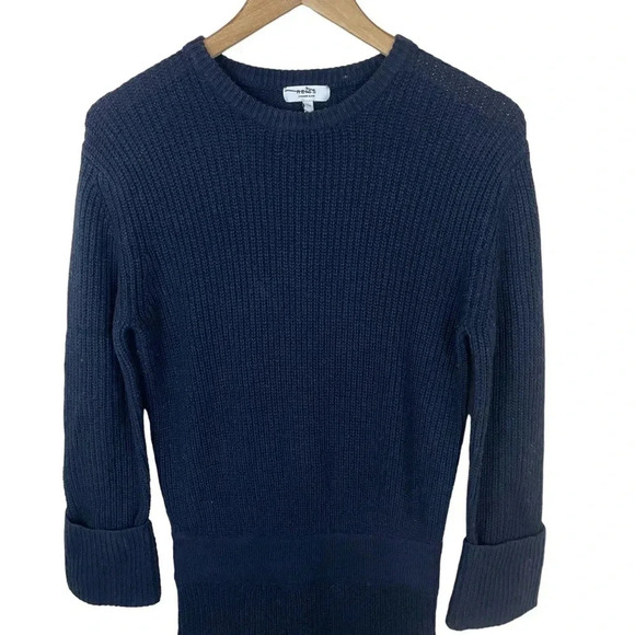 Reiss Jodie Knitted Wool Blend  Midi Dress - Picture 2 of 10